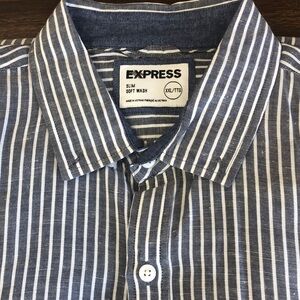 Lot of 3 Mens Long Sleeved Dress Shirts in Size 2XL